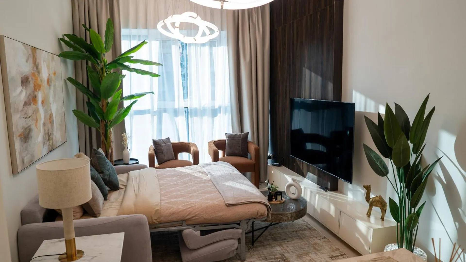 Skyline Dream - 1 Bhk - Burj And Canal Views Dubai Holiday home